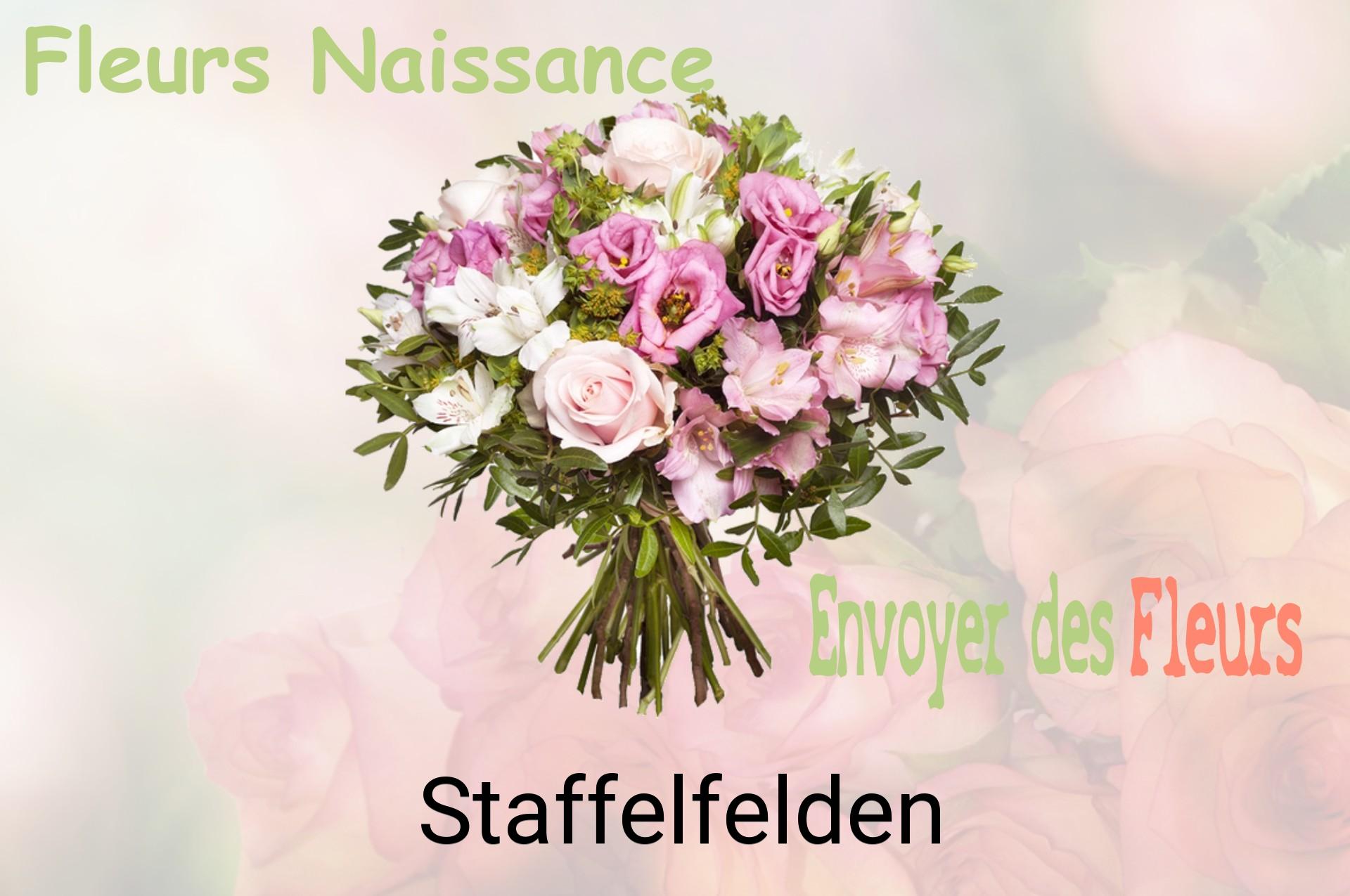 Bouquet de fleurs de naissance livré à Staffelfelden